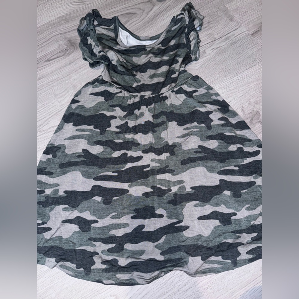 Play by Little Sleepies Camo Dress 3T